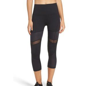 Zella Chevron Black Leggings - xxs